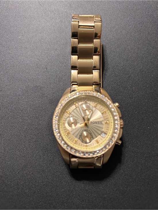 Gold Fossil Women’s Watch main image 4